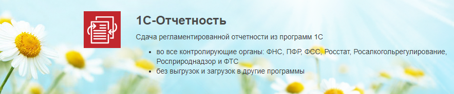 Скидка 50 % на 1С-Отчетность